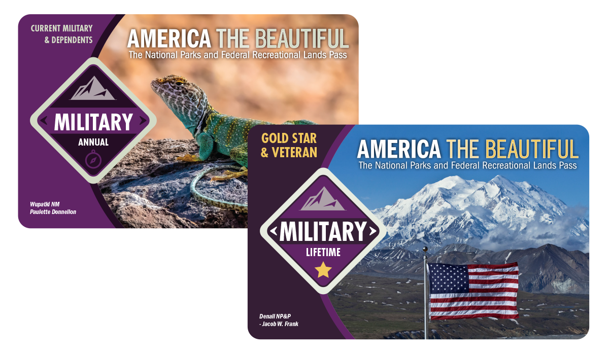 America the Beautiful - National Parks & Federal Recreational Lands Military Pass