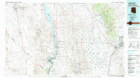 DAVIS DAM, AZ-NV-CA HISTORICAL MAP GEOPD