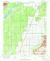 POSTON, AZ-CA HISTORICAL MAP GEOPDF 7.5X