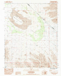 MESQUITE LAKE, CA-NV HISTORICAL MAP GEOP