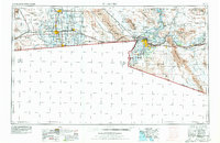 EL CENTRO, CA-AZ HISTORICAL MAP GEOPDF 1