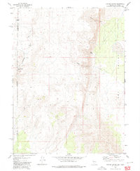 PARKER CANYON, NV-CA HISTORICAL MAP GEOP