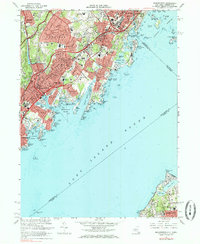 MAMARONECK, NY-CT HISTORICAL MAP GEOPDF