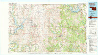 PAWHUSKA, OK-KS HISTORICAL MAP GEOPDF 30