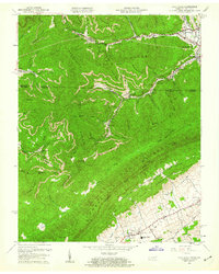 FORK RIDGE, TN-KY HISTORICAL MAP GEOPDF