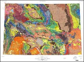 GEOLOGIC MAP OF WYOMING, WY