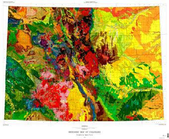GEOLOGIC MAP OF COLORADO
