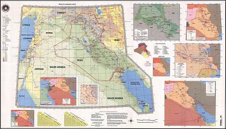 IRAQ PLANNING MAP