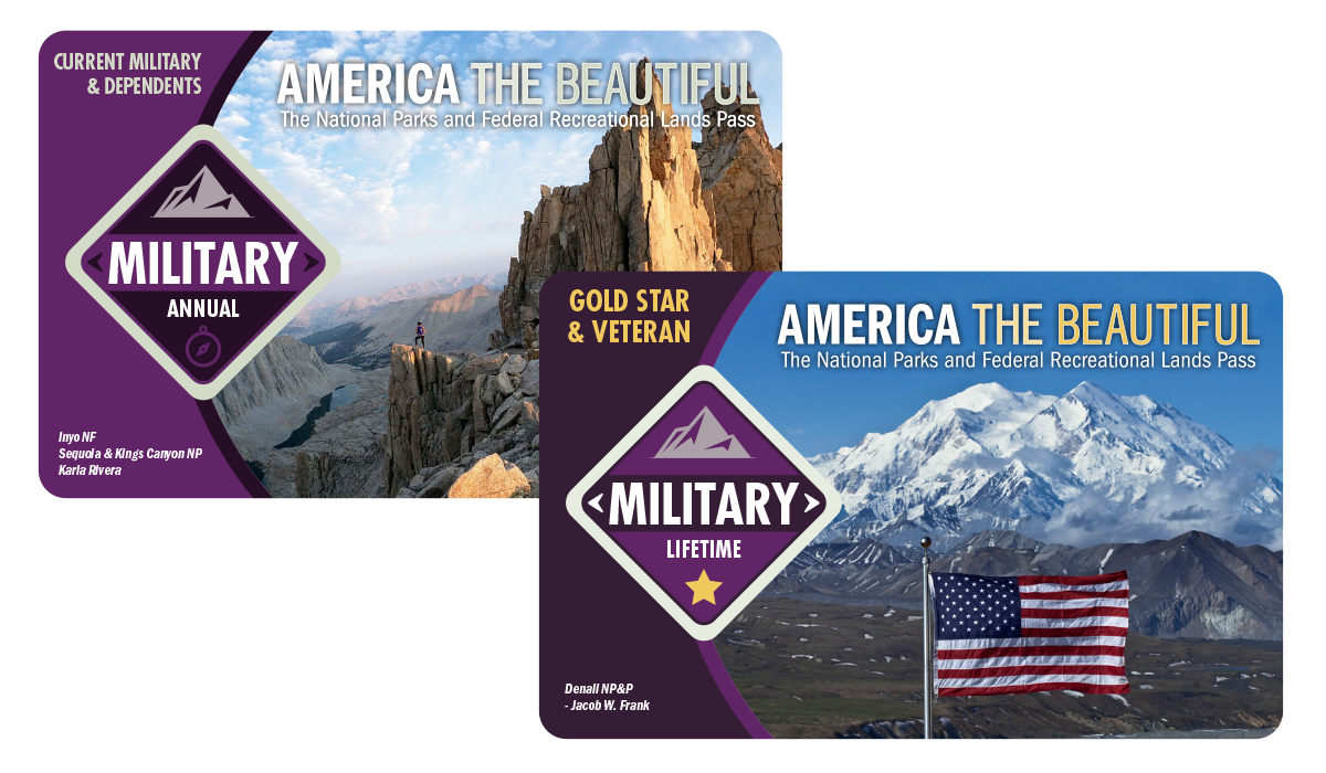 America the Beautiful - National Parks & Federal Recreational Lands Military Pass