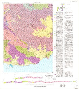 GEOLOGIC MAP YABUCOA AND PUNTA TUNA, PR